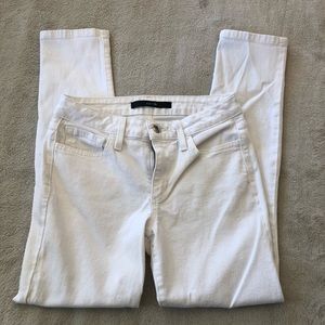 Joe’s Skinny white pants